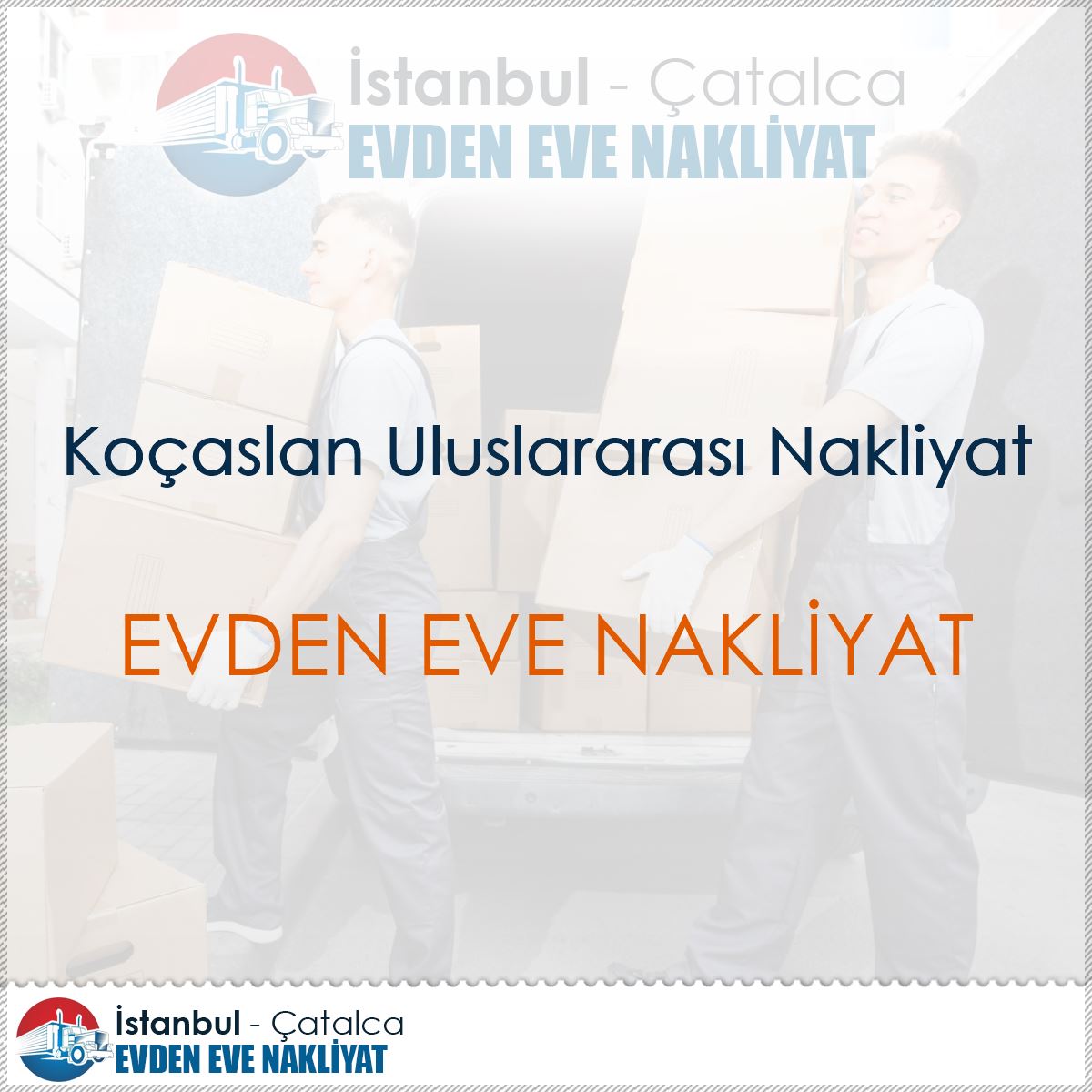 Koçaslan Uluslararası Nakliyat : Kapak Görseli